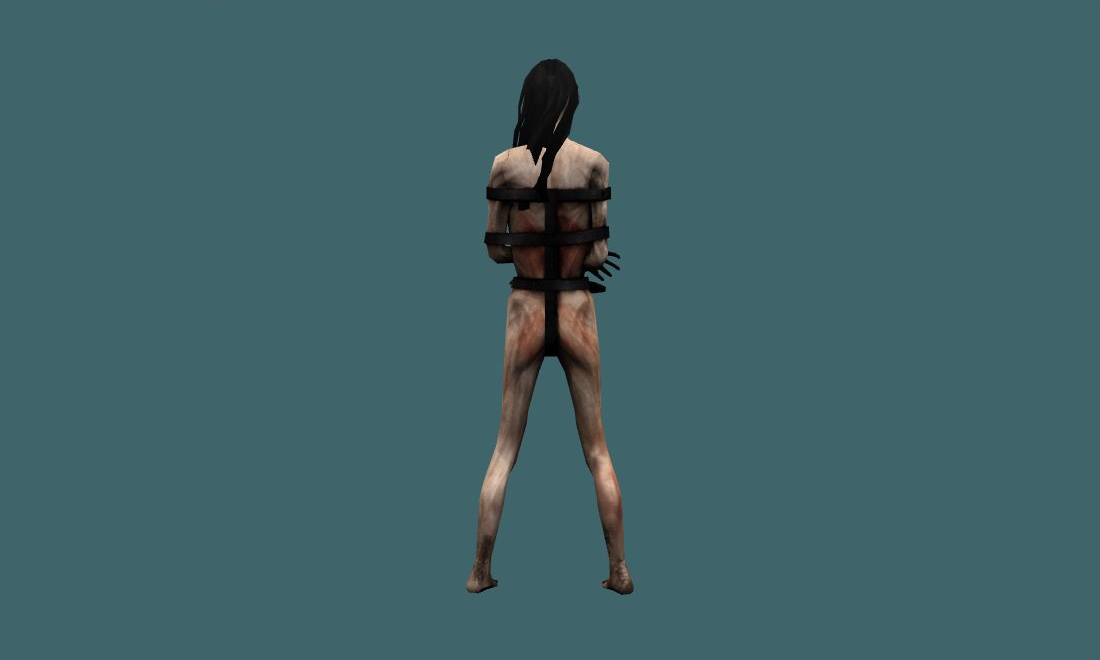 zombie_girl - Zombie - back - GoldSrc Studio preview