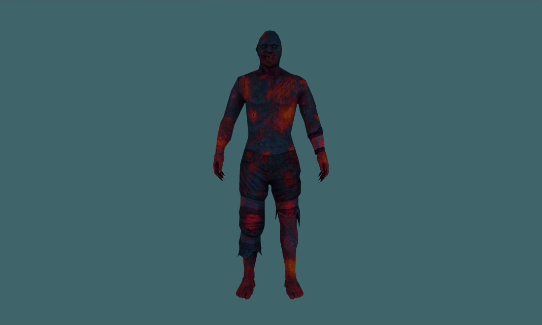 L4D2 Hunter Shirtless — Zombie — photo 1