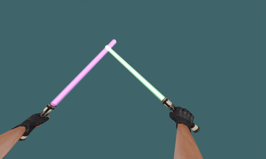 Dual Laser New — Human Melee — photo 1