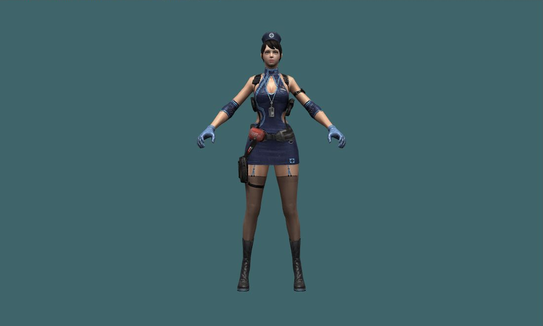 Global Risk - Human Model - front - GoldSrc Studio preview