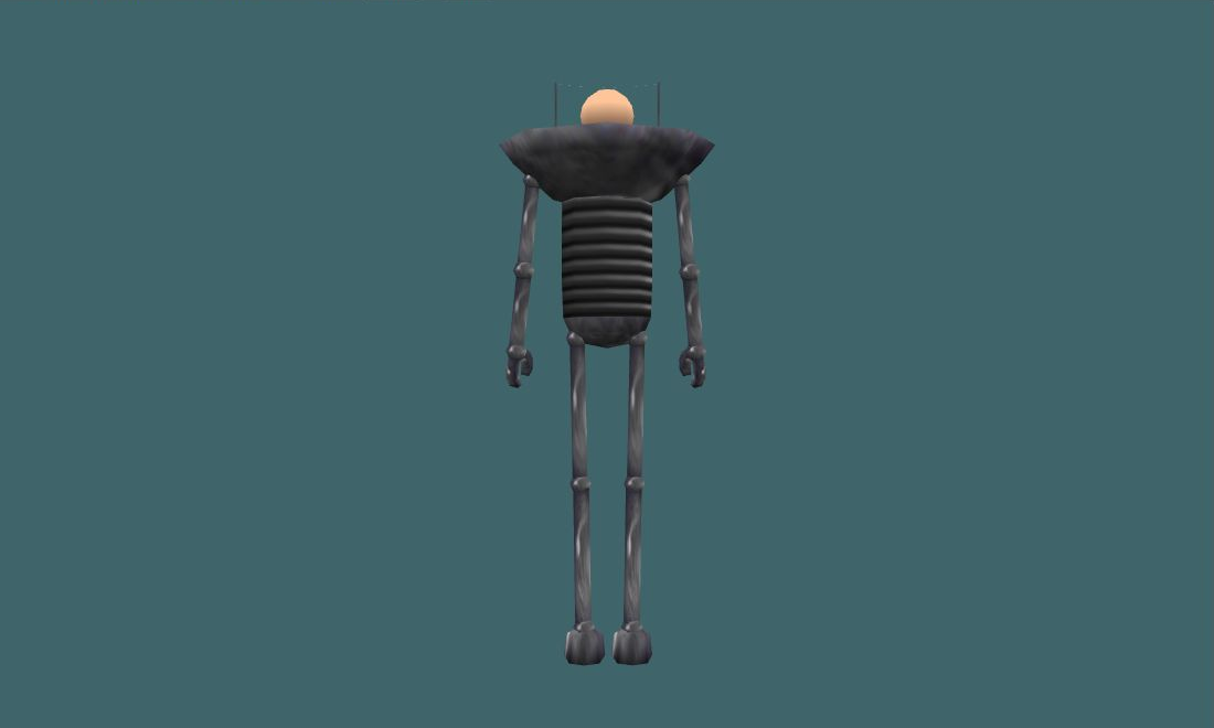 Evil Baby - Human Model - back - GoldSrc Studio preview