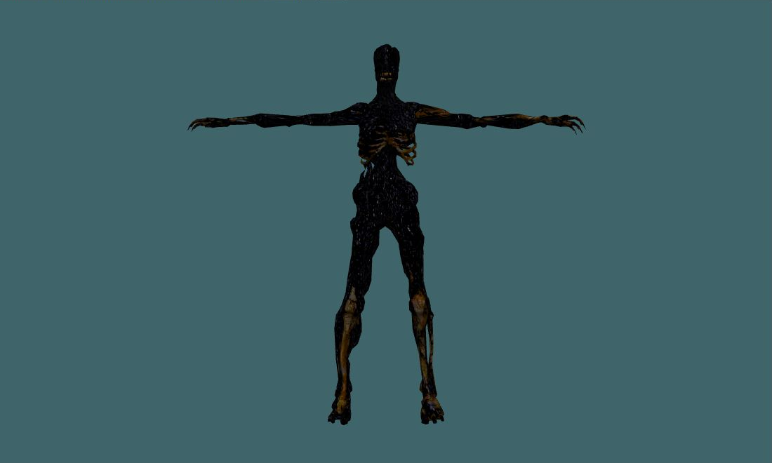 Terrible Burned - Zombie - front - GoldSrc Studio preview