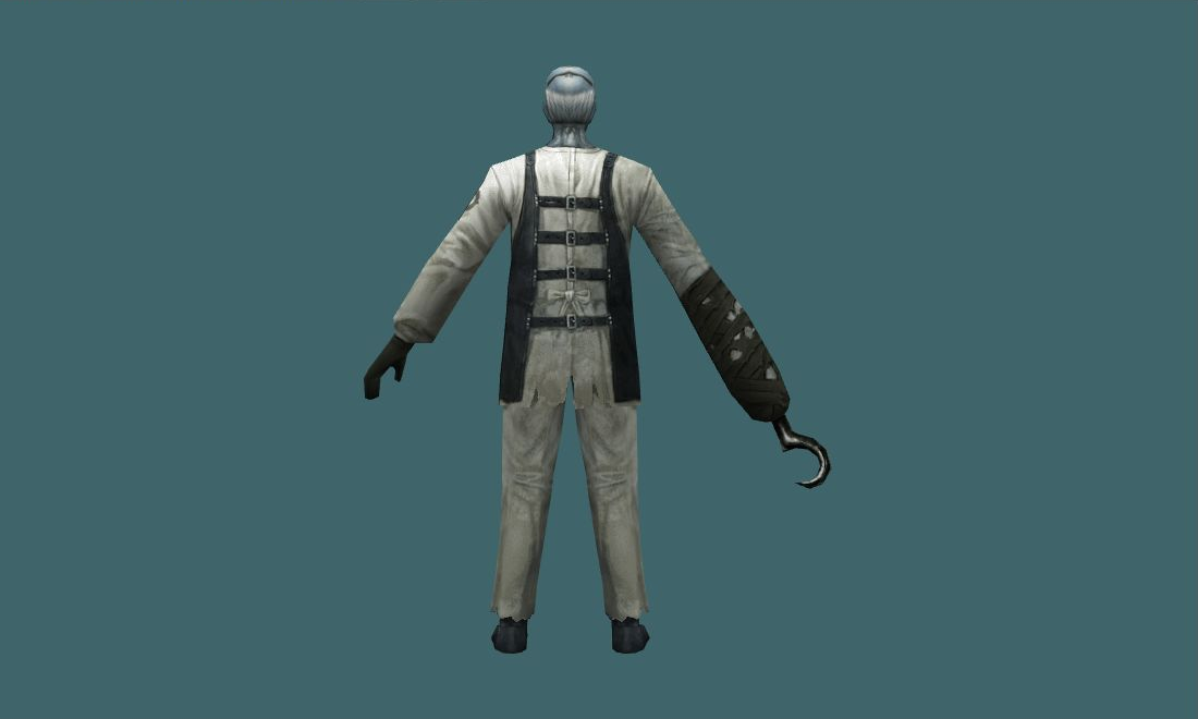 Doctor Ice - Zombie - back - GoldSrc Studio preview