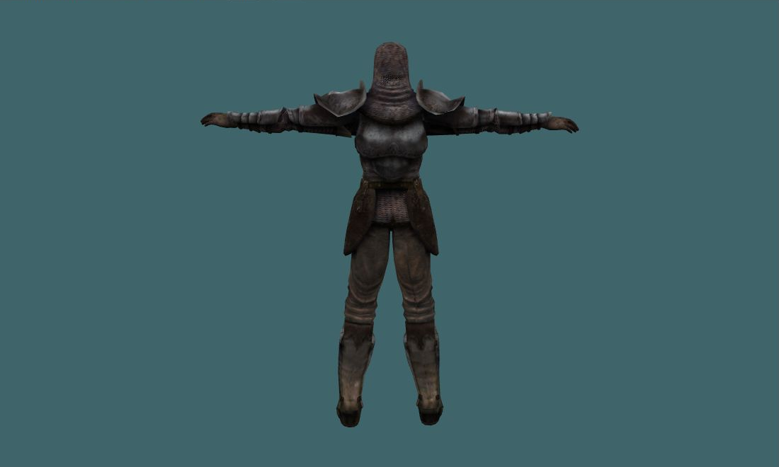 Guard - Human Model - back - GoldSrc Studio preview
