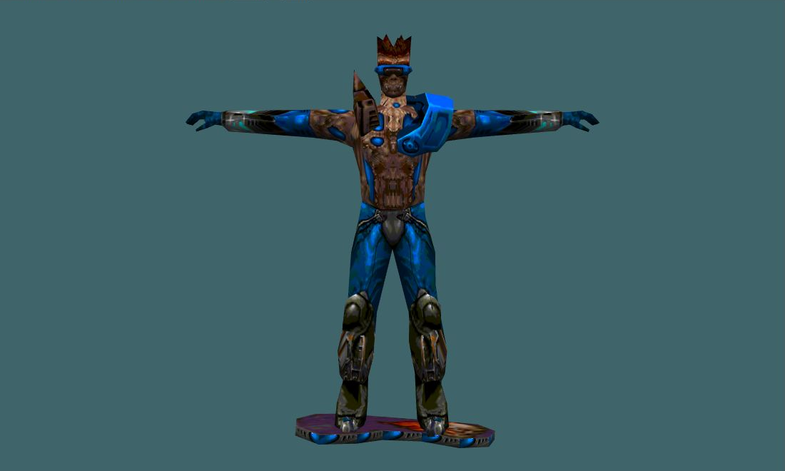 Anarki - Human Model - front - GoldSrc Studio preview