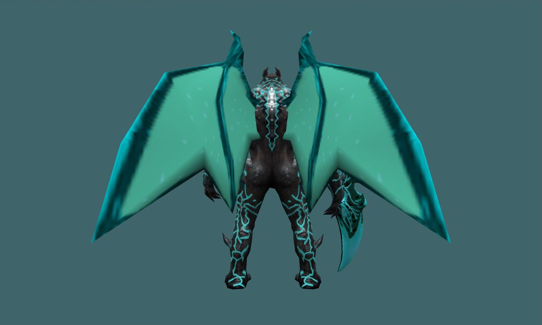 Revenant Dragon Ice - Zombie - back - GoldSrc Studio preview