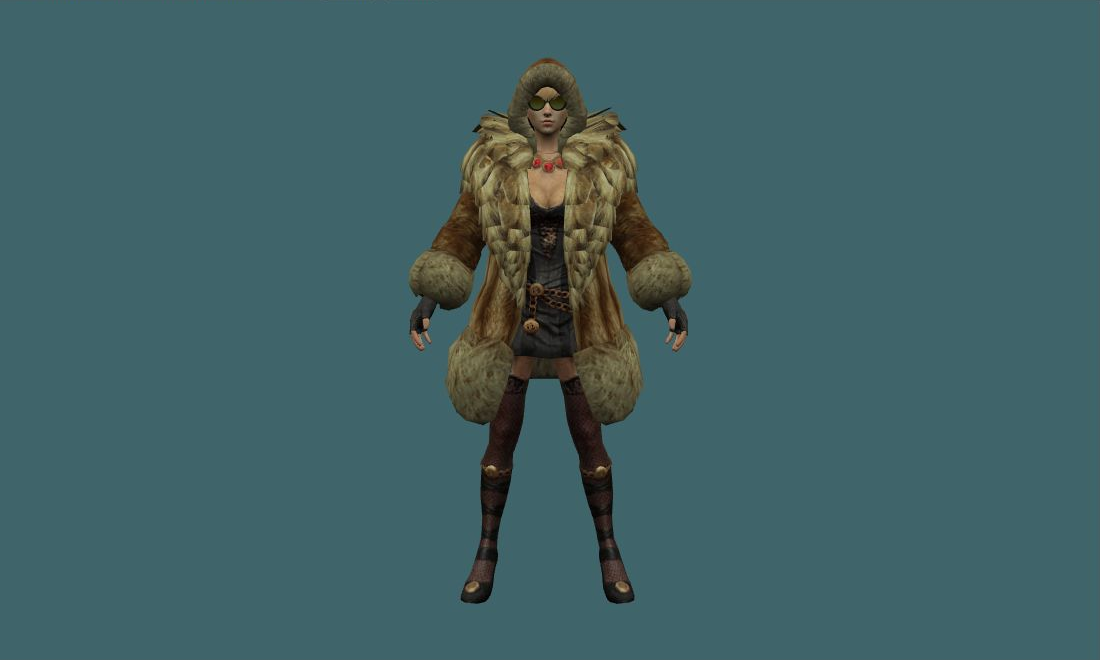Sonya - Human Model - front - GoldSrc Studio preview