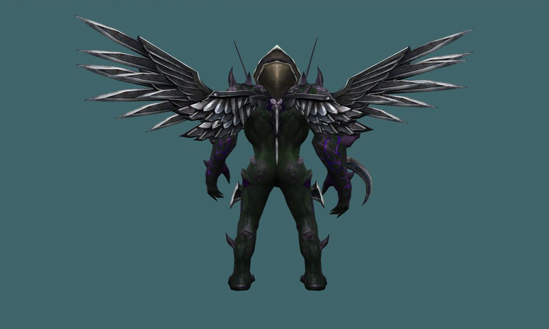 Revenant (Thanatos) - Zombie - back - GoldSrc Studio preview