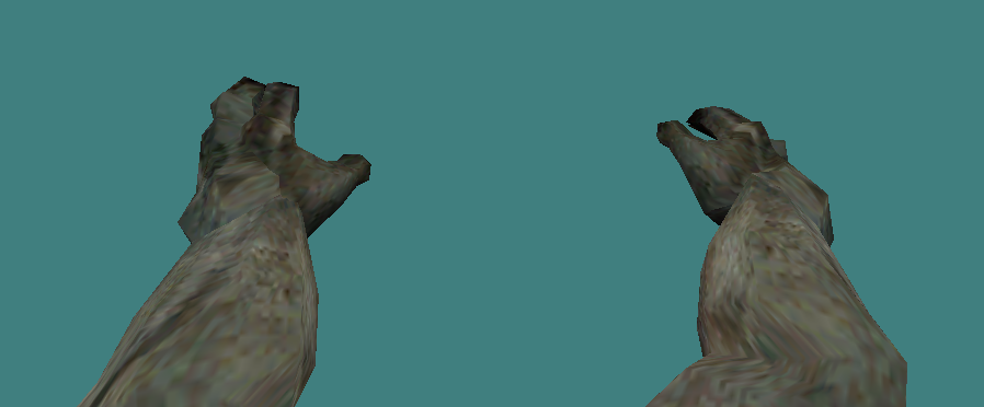 Zombie Knife #240 - clean zombie hands/claws viewmodel preview