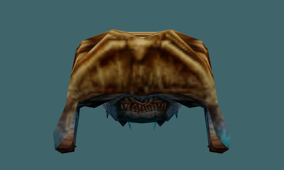 Blue Headcrab - Zombie - back - GoldSrc Studio preview
