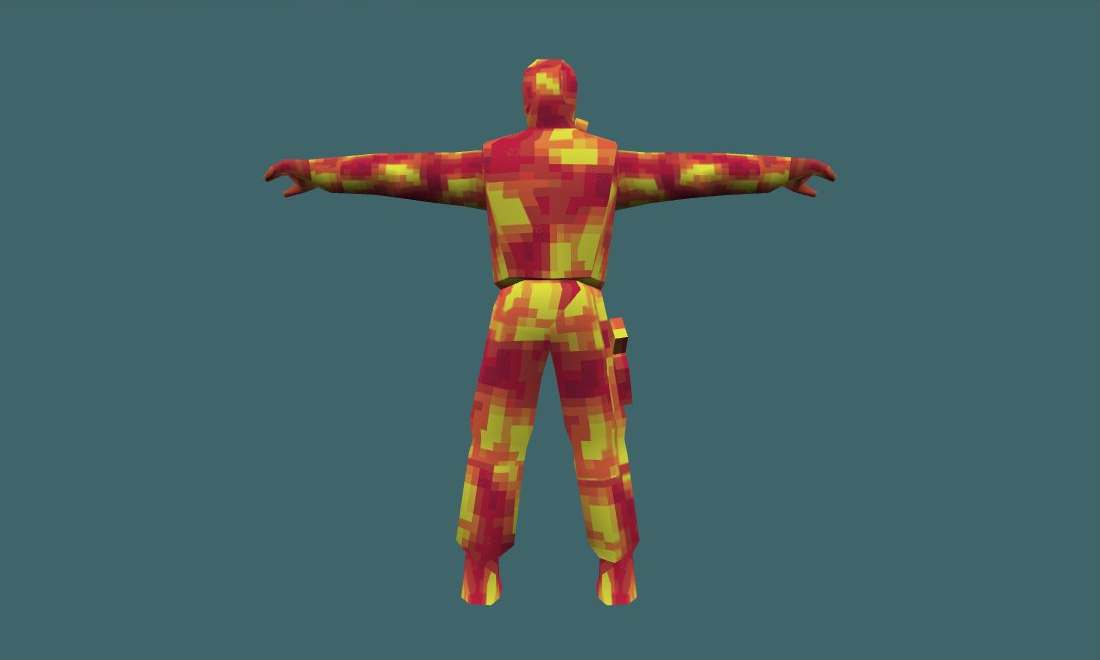 SAS (Lava) - Human Model - back - GoldSrc Studio preview
