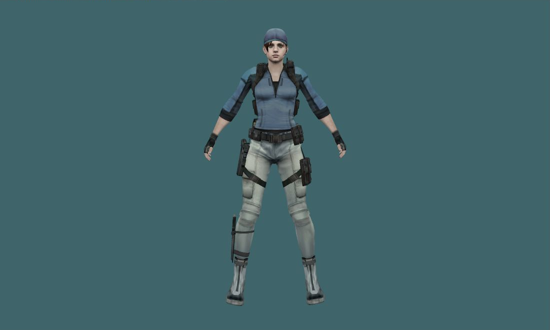 RE5 Jill Valentine in BSAA — Human Model — photo 1