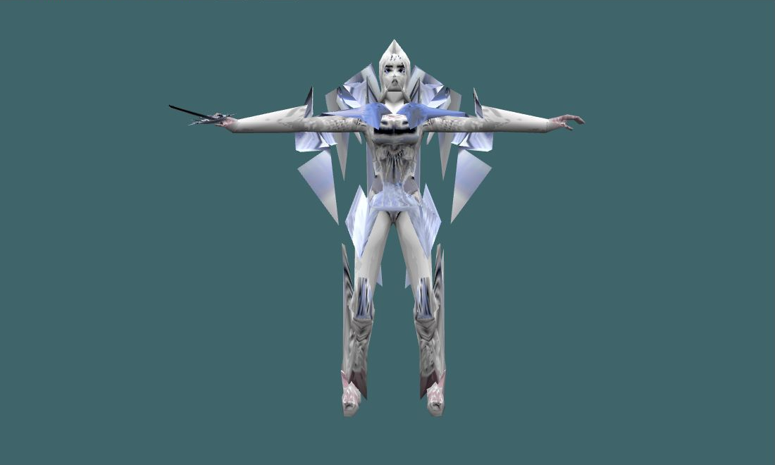 Icy Knight - Human Model - front - GoldSrc Studio preview