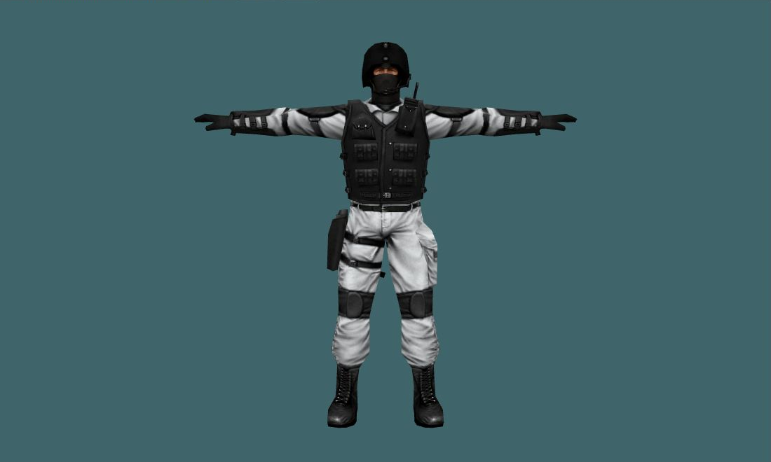 Black White — gsg9 — Human Model — photo 1