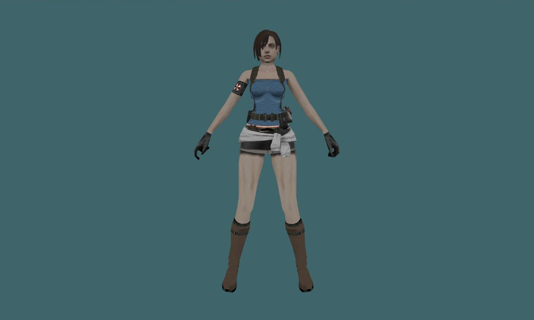 RE Jill Valentine in Umbrella patch — Human Model — photo 1