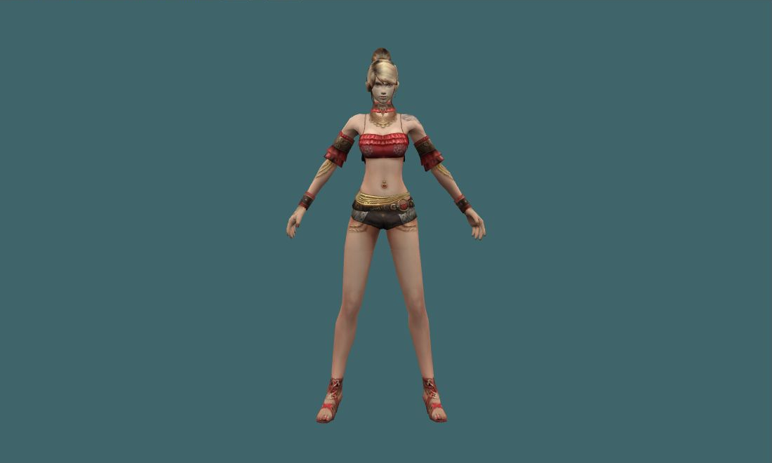 Jane - Human Model - front - GoldSrc Studio preview