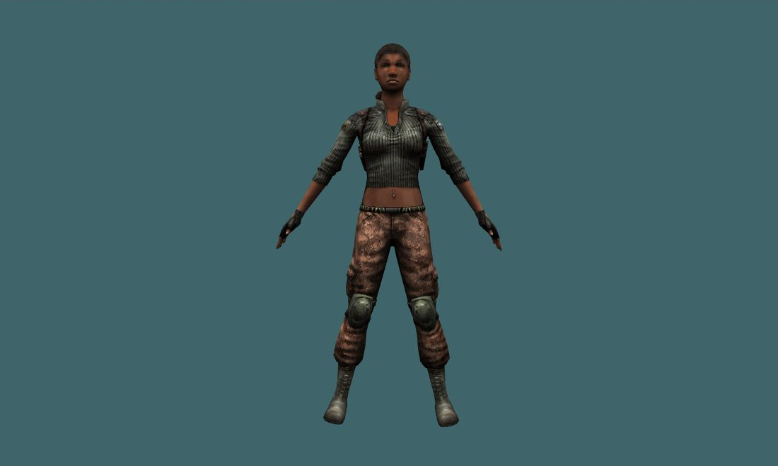 Shopkeeper - Human Model - front - GoldSrc Studio preview