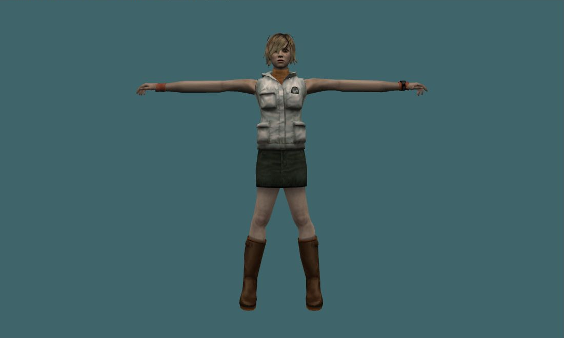 Heather - Human Model - front - GoldSrc Studio preview