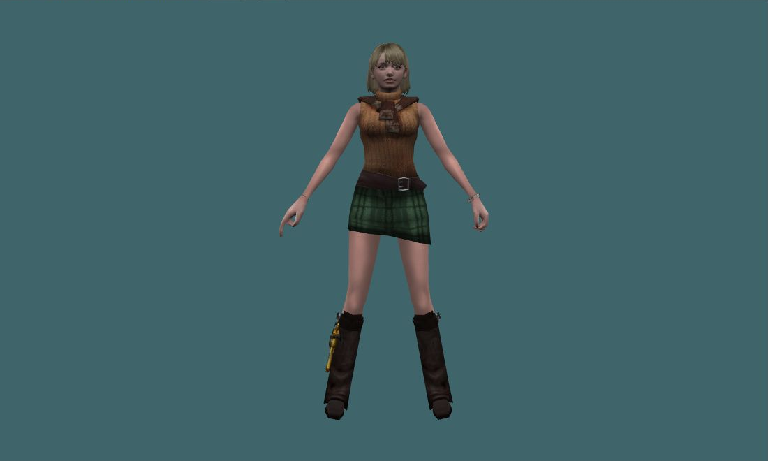 Ashley Graham - Human Model - front - GoldSrc Studio preview