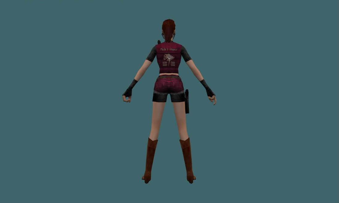 Xc Newmm - Human Model - back - GoldSrc Studio preview