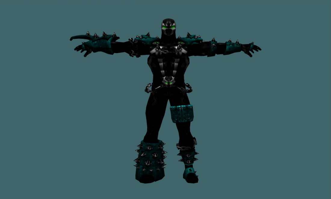 Spawn (Retexture) - Human Model - front - GoldSrc Studio preview
