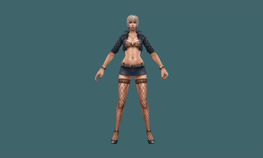cso jennifer — Human Model - front - GoldSrc Studio preview