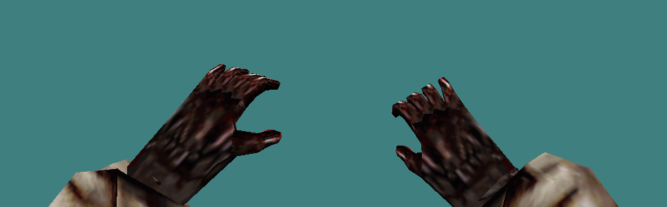 Zombie Knife #242 - clean zombie hands/claws viewmodel preview