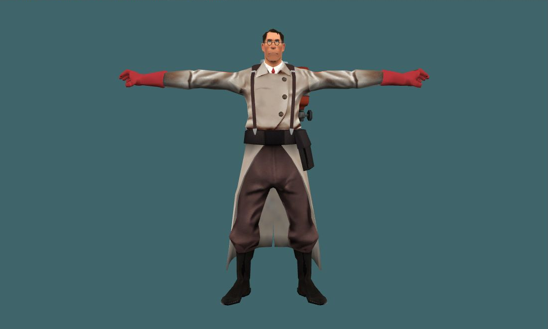 TF2 models pack for CS 1.6 — terror — Human Model — photo 1