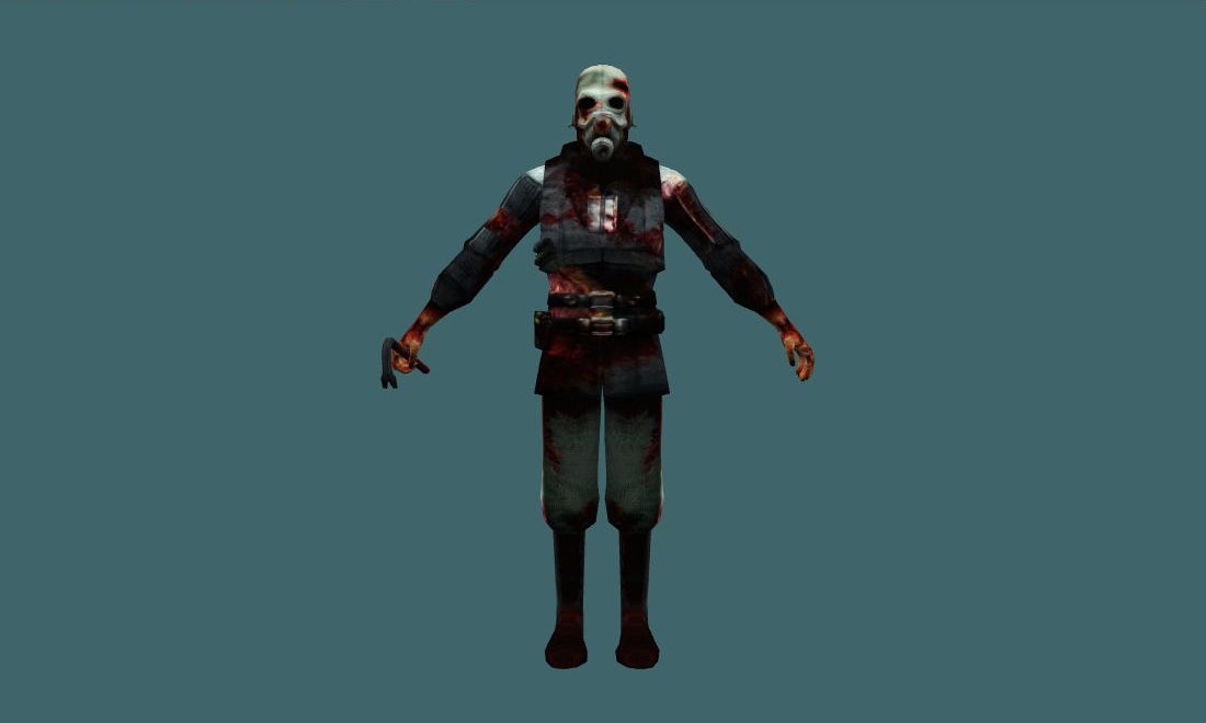 Zombie Metro - Zombie - front - GoldSrc Studio preview