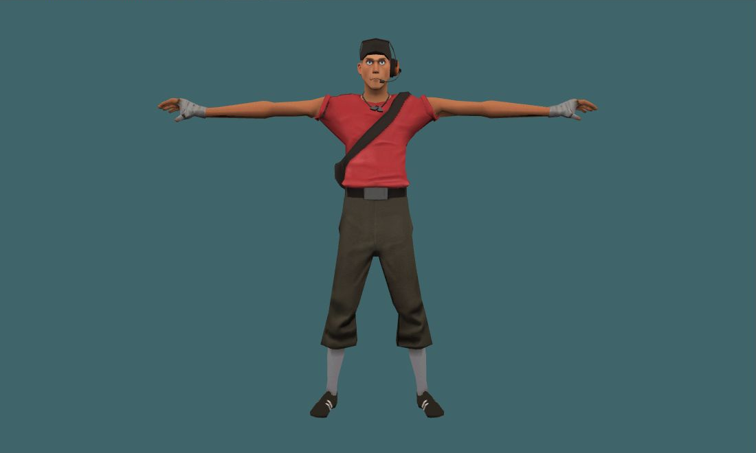 TF2 models pack for CS 1.6 — leet — Human Model — photo 1