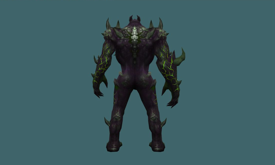 Revenant (Poison) - Zombie - back - GoldSrc Studio preview