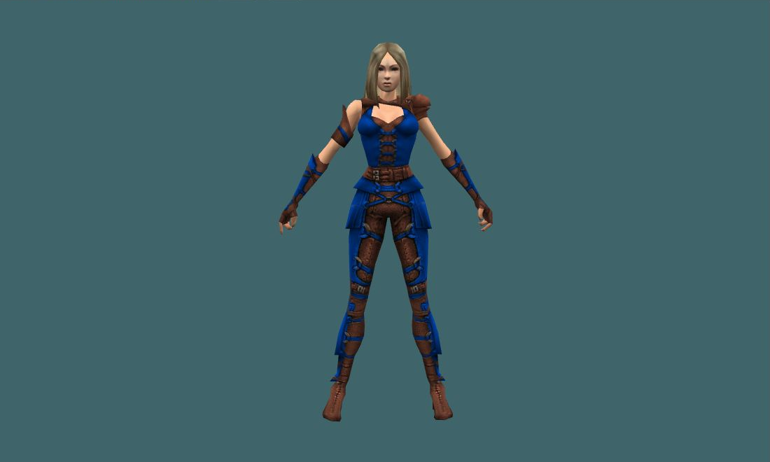 wr_ct (Blue) - Human Model - front - GoldSrc Studio preview
