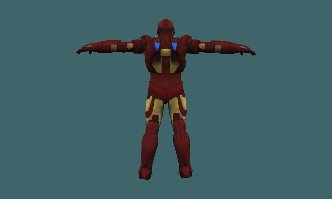 IronG - Human Model - back - GoldSrc Studio preview