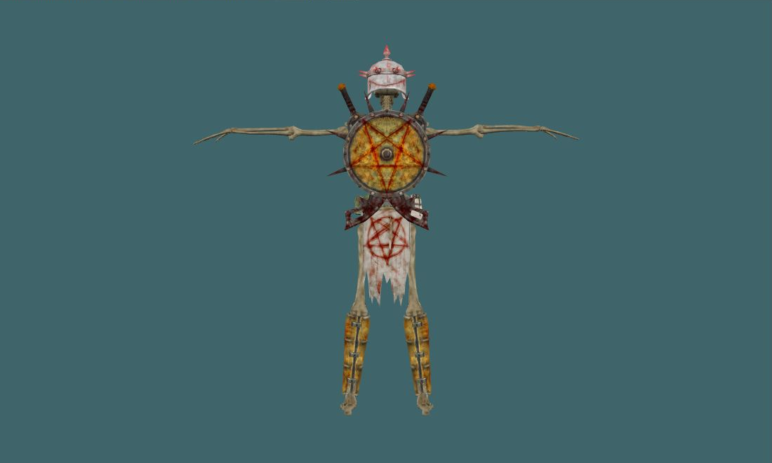 Warrior Skeleton — Zombie — photo 2