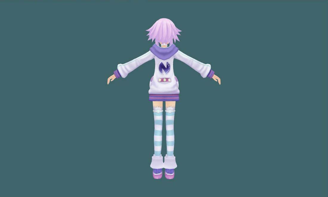 UnknownPlayer2 - Human Model - back - GoldSrc Studio preview
