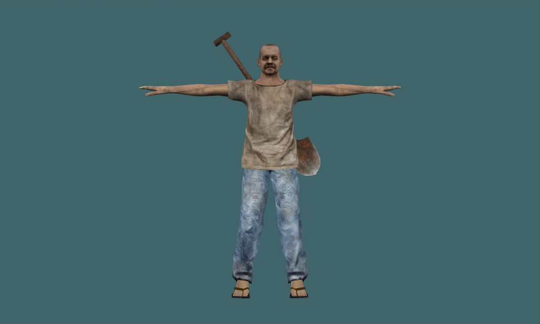 RE5 majini spade — Zombie — photo 1