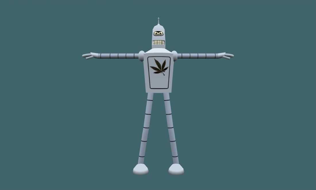 Bender (Remake) - Human Model - front - GoldSrc Studio preview