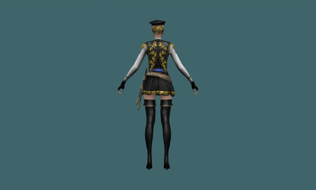 Special - Human Model - back - GoldSrc Studio preview