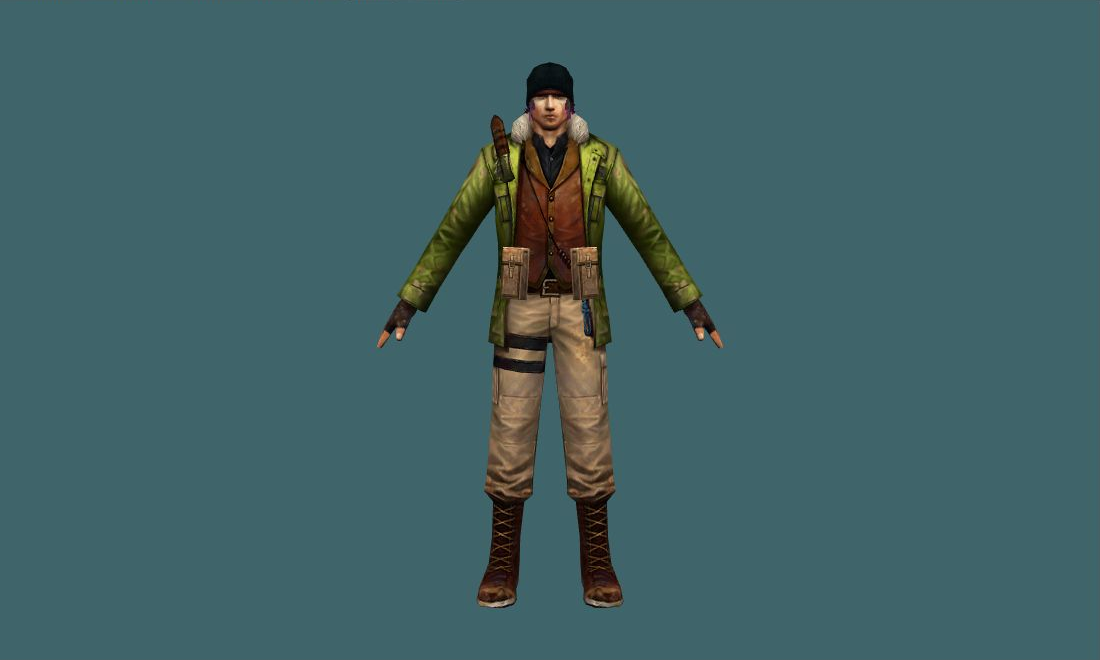 CSO Hunter — Human Model - front - GoldSrc Studio preview