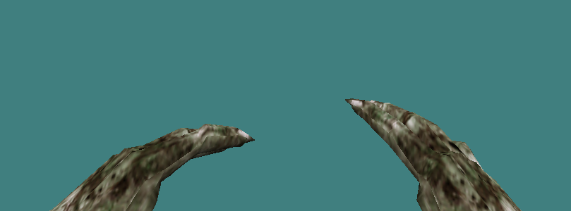 Zombie Knife #233 - clean zombie hands/claws viewmodel preview