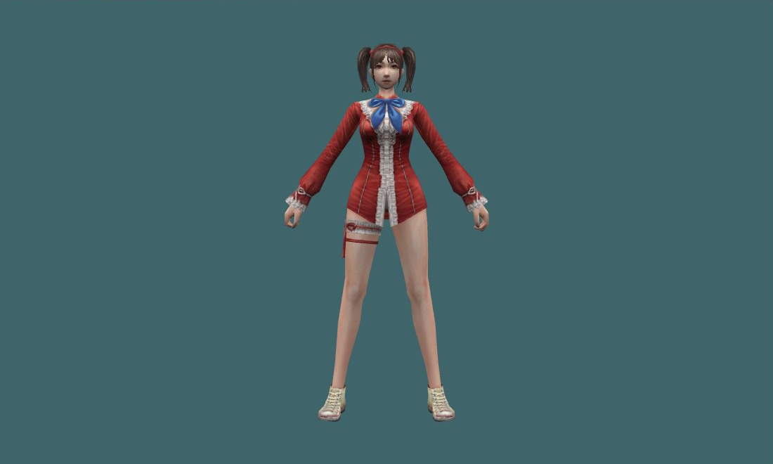 Yuri - Human Model - front - GoldSrc Studio preview