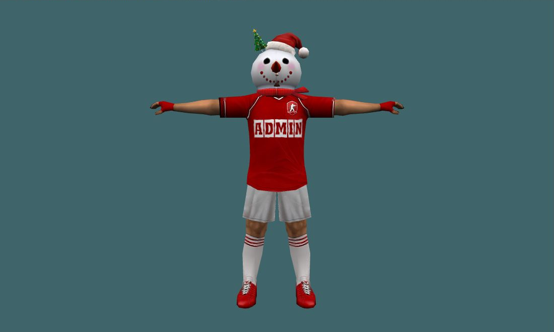 Admin Xmas - Human Model - front - GoldSrc Studio preview