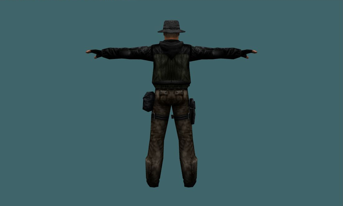 Military - Human Model - back - GoldSrc Studio preview