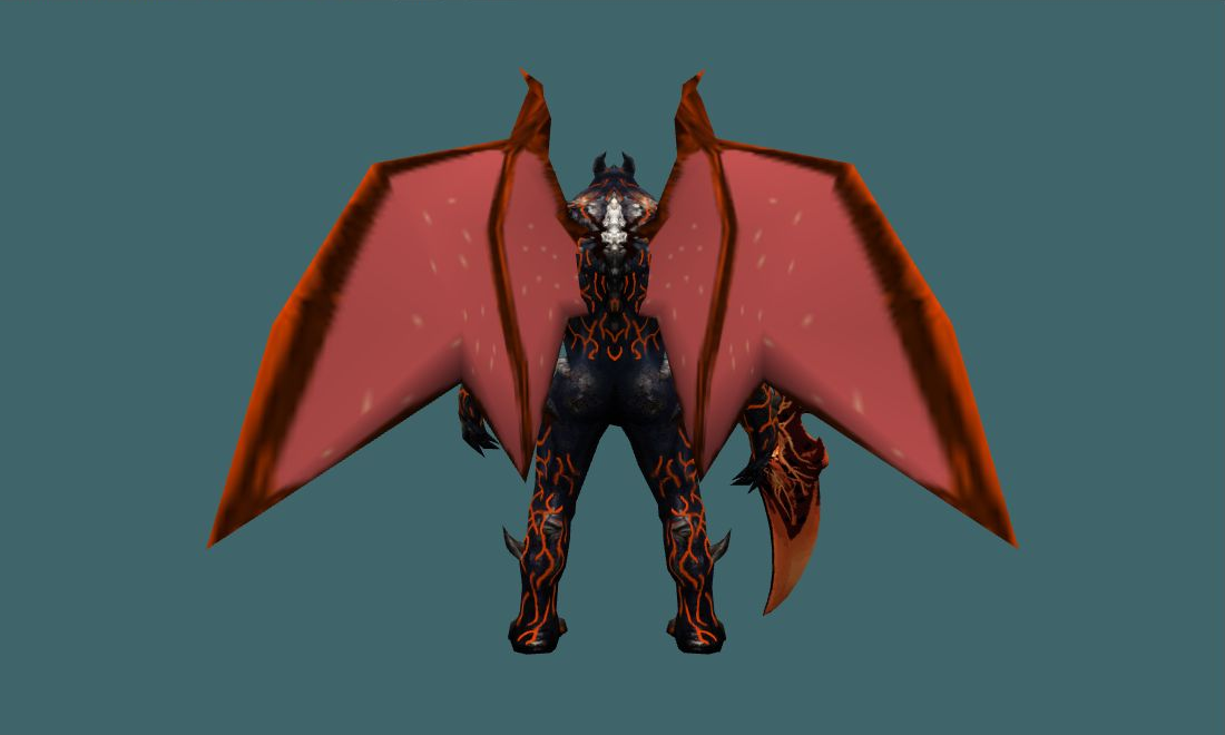 Revenant Dragon Fire - Zombie - back - GoldSrc Studio preview