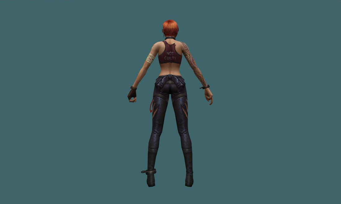 Ace - Human Model - back - GoldSrc Studio preview