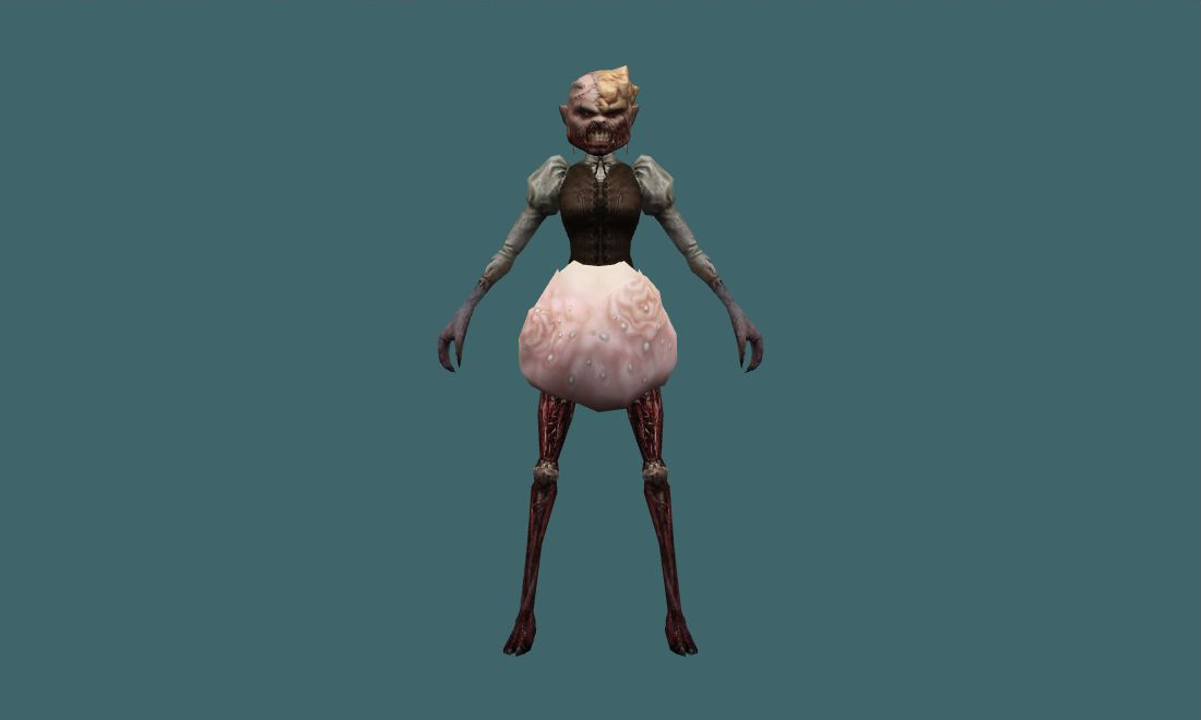 Witch Kall - Zombie - front - GoldSrc Studio preview