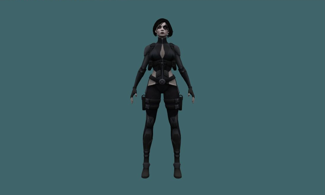 Domino - Human Model - front - GoldSrc Studio preview