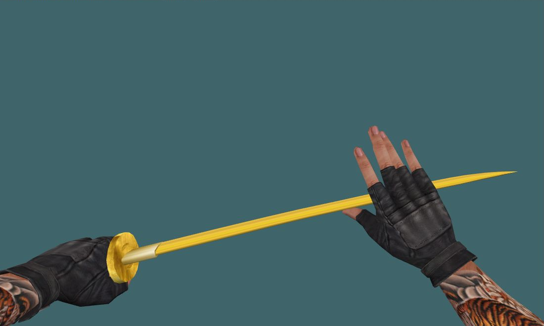 Katana Gold — Human Melee — photo 1