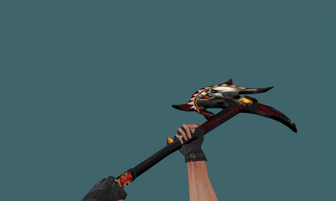 Axe Skull Blood — Human Melee — photo 1
