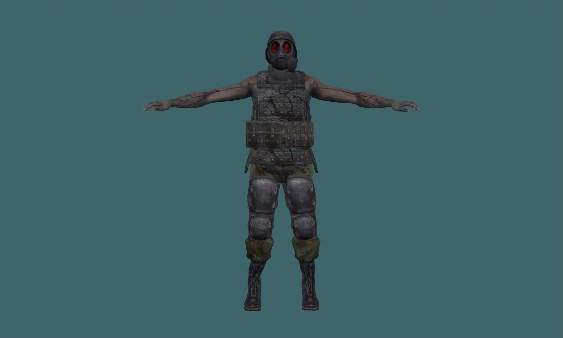 RE5 Military Majini Helmet — Zombie — photo 1